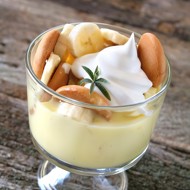 Бананово-ванильный слоеный пудинг