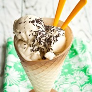 Бананово-ванильное мороженное