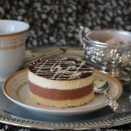 Банановое пирожное