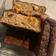 Банановый кекс на кокосовой муке