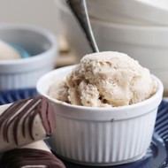 Банановый десерт с ликером