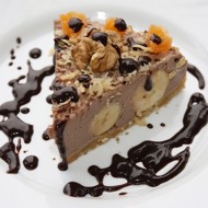 Банановый десерт.