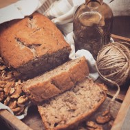 Банановый кекс с грецким орехом