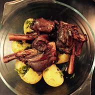 Баранина в красном вине