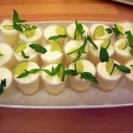 Баварезе с белым шоколадом