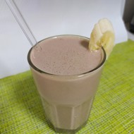 Белковый коктейль шоколадно-банановый