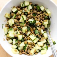 Белковый салат