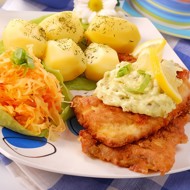 Белуга в панировке по-английски