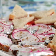 Быстрая закуска к шампанскому