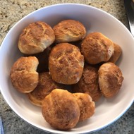 Быстрые булочки без дрожжей и яиц