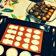 Быстрые ванильные кексы