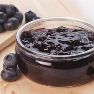 Быстрый черничный соус