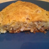 Быстрый пирог с курицей