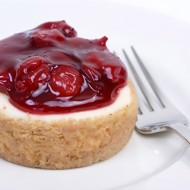 Быстрый вишневый чизкейк