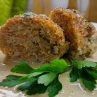 Биточки куриные в духовке