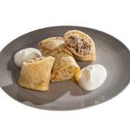 Блинчики с мясом