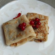 Блинчики с шоколадом