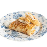 Блинчики с творогом