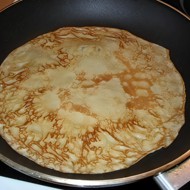 Блинчики с ветчиной и сыром