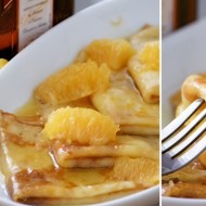 Блинчики в апельсиновой карамели