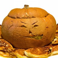 Блины из тыквенного пюре