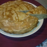 Блинный торт «Яблочный Спас»