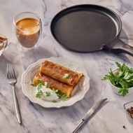 Блины с грибами