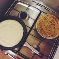 Блины с содой на кефире