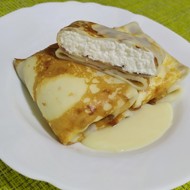 Блины с творогом