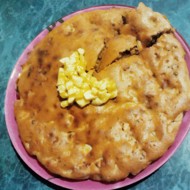 Блонди с бананом и орехами