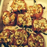 Болгарские перцы, запеченные с сыром