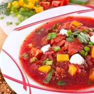 Борщ летний