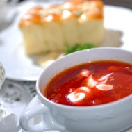 Борщ на говяжьем бульоне