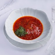 Борщ по-московски с квашеной капустой