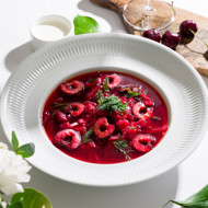 Борщ с черешней