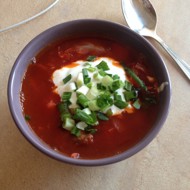 Борщ из говядины