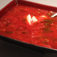 Борщ классический с укропом