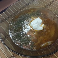 Борщ студенческий