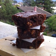 Брауни с миндалем