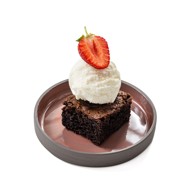 Брауни с шоколадным печеньем