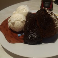 Брауни с темным шоколадом