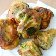 Брокколи в кефирном кляре