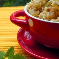 Булгур с курицей и овощами