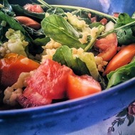 Булгур со свежими овощами