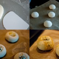 Булочки с голубым сыром и чесноком