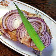 Бутерброд с селедкой