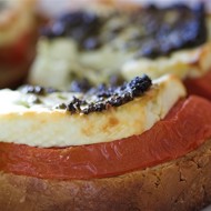 Бутерброды с моцареллой