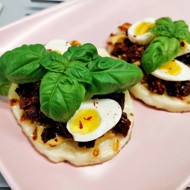 Бутерброды из сыра халуми