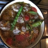 Быстрый суп с фрикадельками