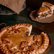 Царственный пирог с грибами